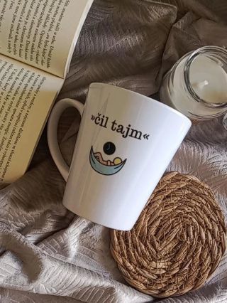 Dej si "čil tajm" u originálního hrníčku s čajem 🍵😍 #mabatisk